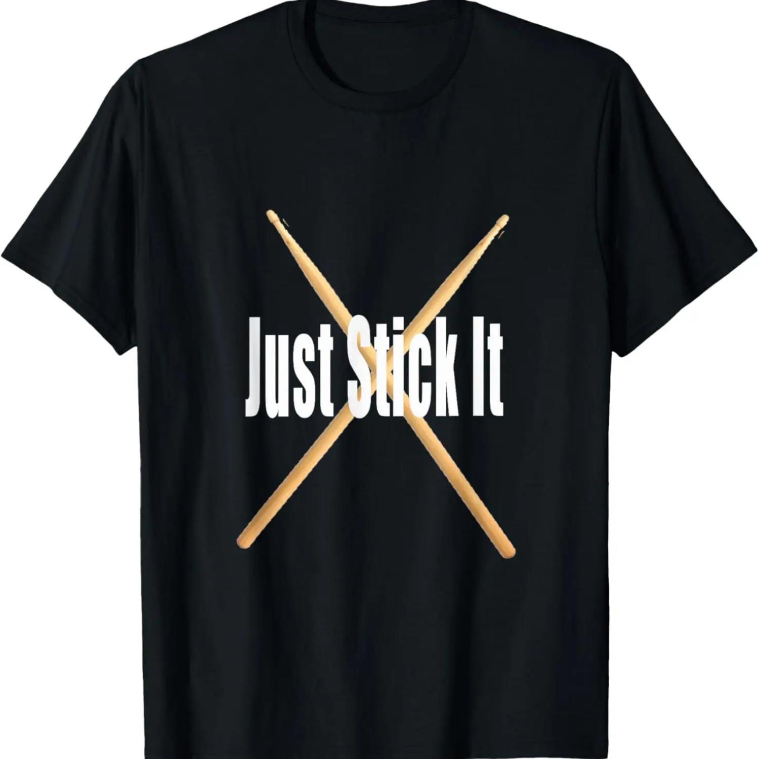 

Cool Drum Corps Drummers Snare Line T-shirt with drum sticks XXXXXL чорний