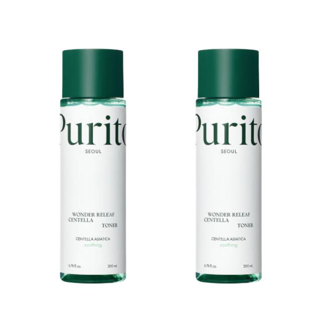Purito Seoul Wonder Releaf Centella Toner 200ml (3 Options)
