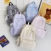 Schoolbag Spring New Korean Ins Little Fairy Gentle Lace Backpack Middle School Student High Value Schoolbag Travel Backpack
