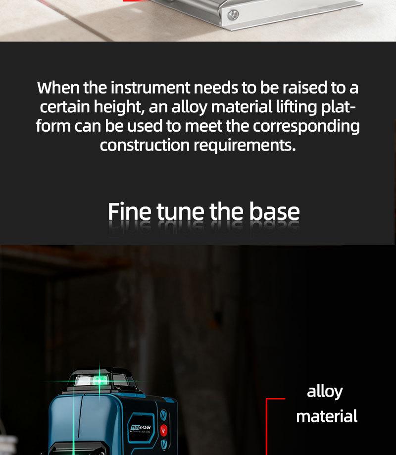 High-Precision Automatic Infrared Laser Level for Outdoor Use