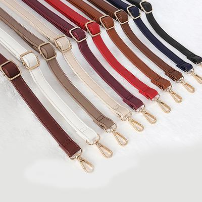 Handtaschen-Zubehör, 130 cm langer, verstellbarer Taschengurt aus Pu-Leder für Umhängetaschen, 1,8 cm breiter Ersatzgurt für Umhängetaschen