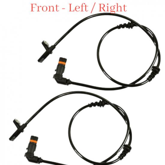 

2x ABS Wheel Speed Sensor Front L&R Fits:OEM 2049053105 C300 C350 GLK250 GLK350