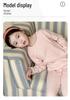 Self-Heating Kids' Warm Set: Thickened Autumn/Winter Top & Bottoms, Silk Homewear for Boys and Girls.