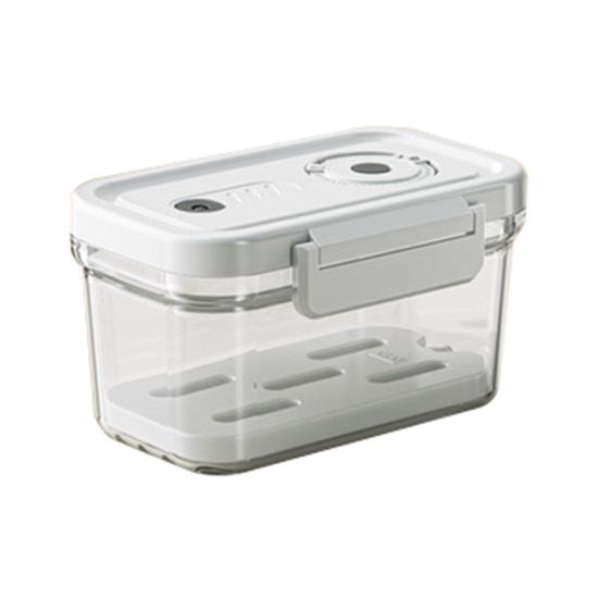 Contenitore Alimentare Ermetico Sottovuoto Elettrico Scatola Croccante Sigillata Ermeticamente con Pompa Manuale Contenitore per Alimenti Senza BPA per Frigorifero Frutta Verdura e Carne