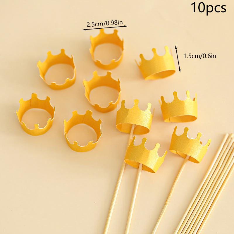 

8/10 шт. Топпер для торта, вставка, украшения для торта на день рождения, свадебные украшения для десерта золотой