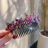 Five-Pointed Star Hairpin: 20-Tooth Back-Combing Styling Tool for Flyaway Fix and Bangs