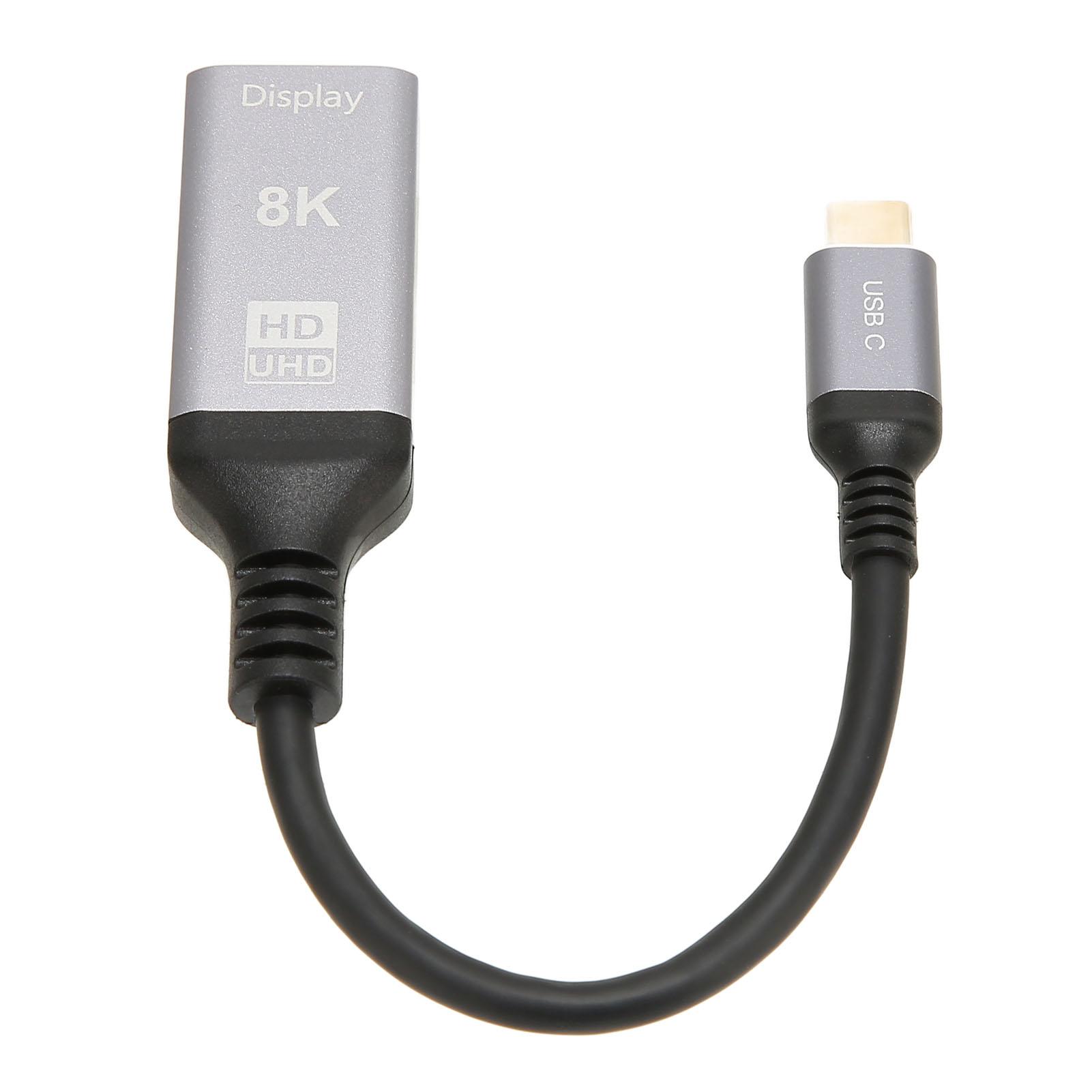 

Адаптер USB C Male to HD Multimedia Interface Female Поддержка 8K at 60Hz 4K at 120Hz Поддержка HDR