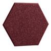 3D HEXAGON FELT WALL PANELS Headrest Self-adhesive Acoustic Soft