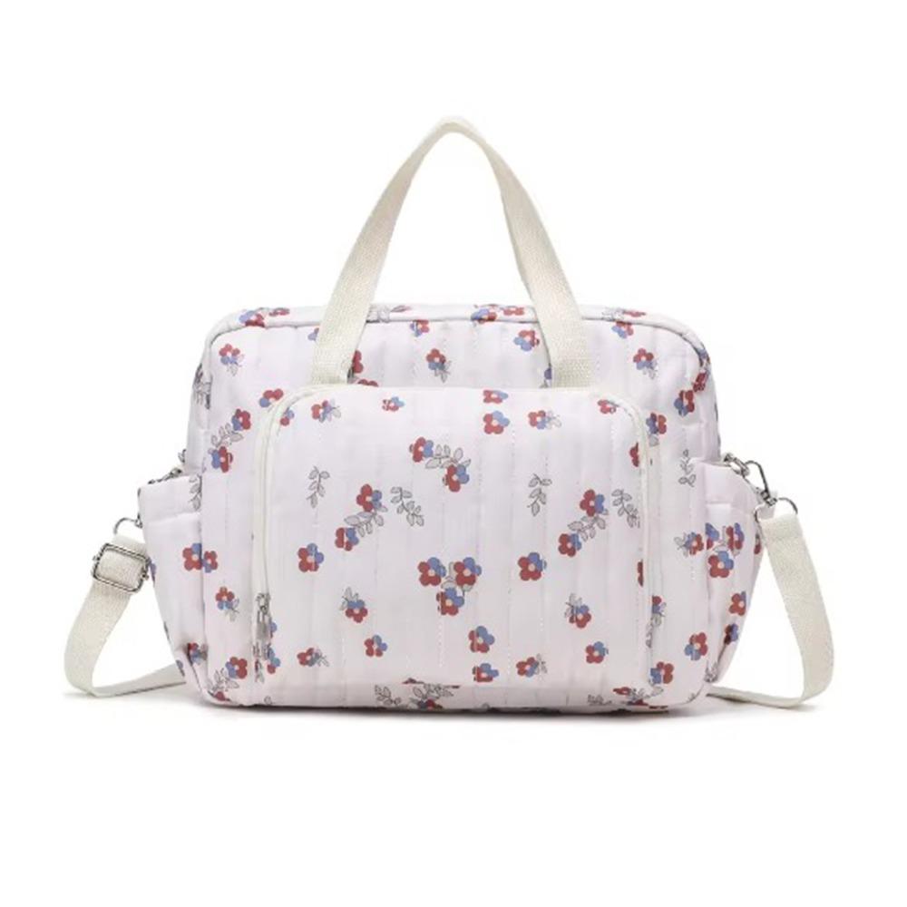 Fashion Multi-Pocket Newborn Baby Care Diaper Bag Waterproof Large Capacity Mummy Shoulder Bag Stroller Diaper Storage