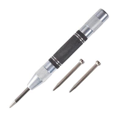 Automatic Centre Punch With Needles Adjustable Spring Loaded Metal Woodworking Punch Metal Drill Tool For Metal Wood Glass