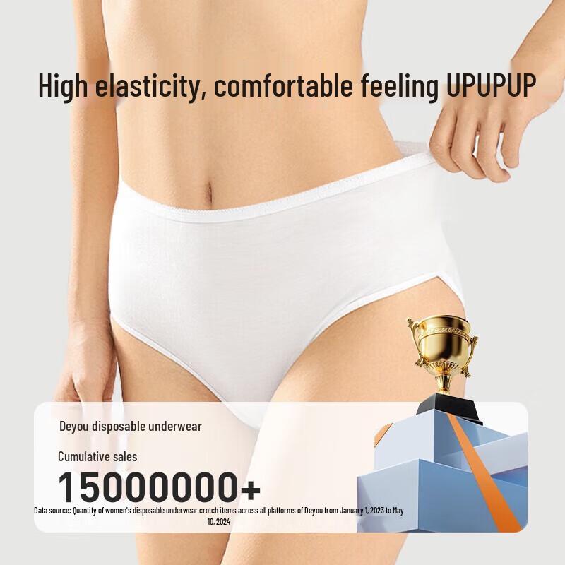 DeYou Disposable Travel Underwear for Women