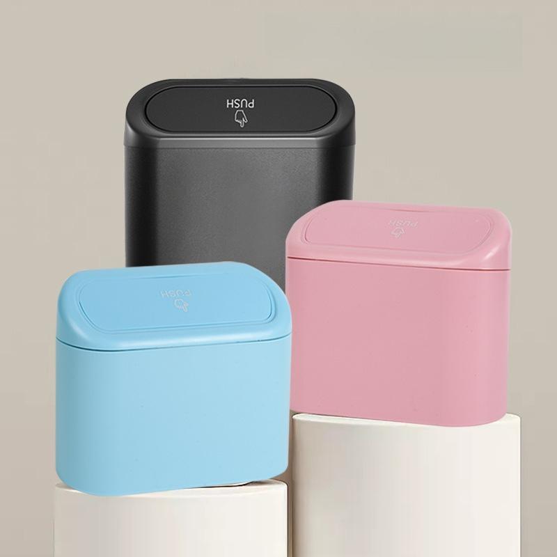 1PC car trash can home car dual-purpose car side door hanging storage box mini creative car trash can