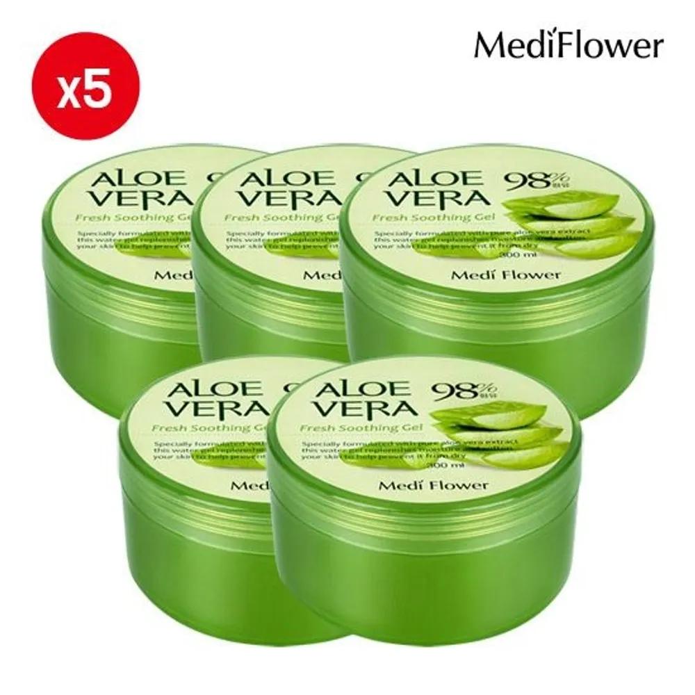 Aloe Vera Fresh Soothing Gel 300ml x 5