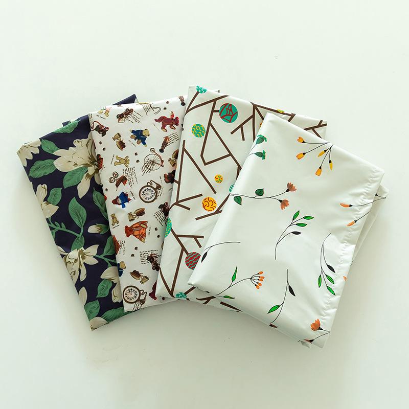 Outdoor Waterproof Blackout Curtains Balcony Blackout Curtains Waterproof And Oil-Proof Printed Curtains Finished Products