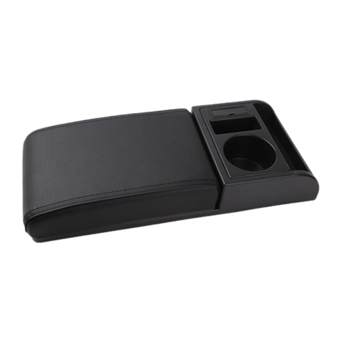 

MaT store Universal Car Console Extendable Storage Box for Small Black Box, Armrest, Items, чёрный