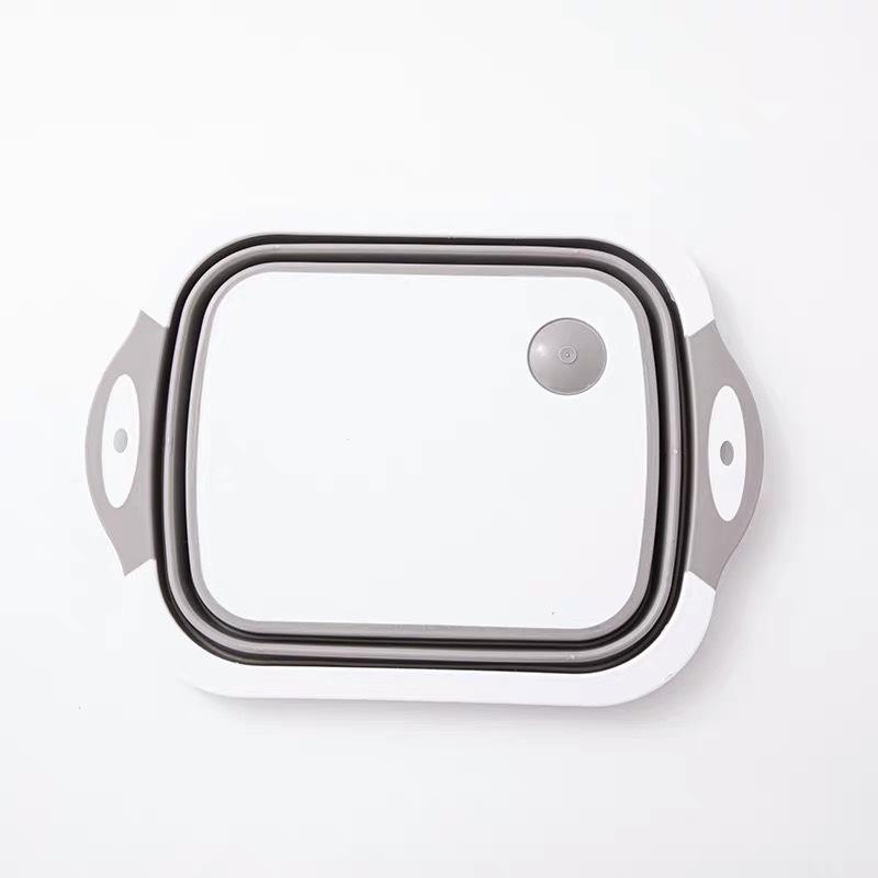 

Складная доска для овощей 3 в 1, многофункциональная мойка, корзина для слива, кухонная раковина для хранения, кухонные принадлежности