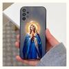 Virgin De Guadalupe Case For Samsung S23,S25,S20,S10,S9,S21,S24,S22,Ultra,FE,Plus,Lite,Soft Silicone Black