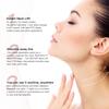 10 Stück Transparente Halsstraffungs-Pflaster Wasserdicht Elastizität Unsichtbar Faltenreduzierend Hals Klebe-Sticker Face Lift Tape