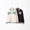 Korean Style Kids' Letter Stand Collar Baseball Jackets for Spring & Autumn