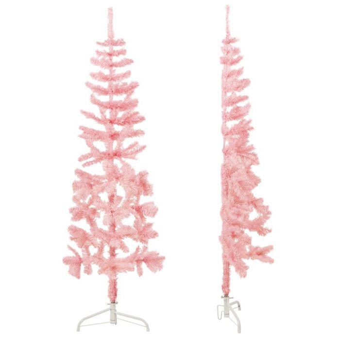 VidaXL Demi Artificial Christmas Tree Slim with Stand Christmas Tree Holiday Decoration Christmas Ornament Decoration of 344569