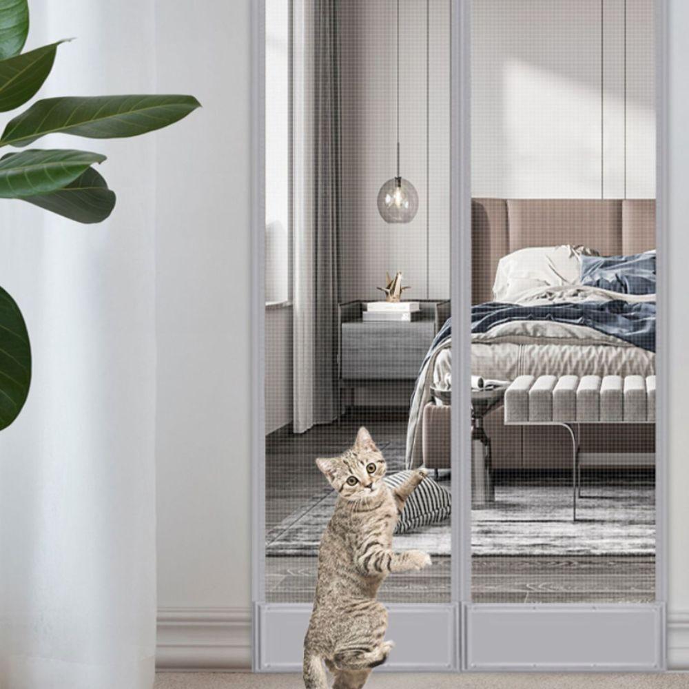 Mosquitoproof Magnetic Mesh Door Curtain Well-ventilated Insect Proof Partition Door Curtain Wear-resistant Thickened