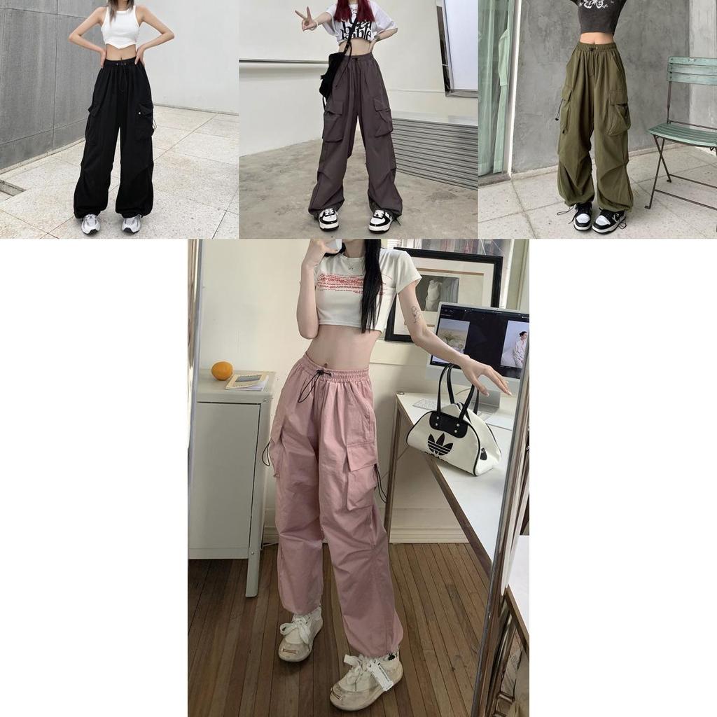 Casual Workwear Pants For Women With Polyester Fabric And Pocket Design For Summer Comfort