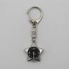 Star Pocket Watch Clock Keychain Zinc Alloy Trinkets Bag Charms Original Design Creative Pendant