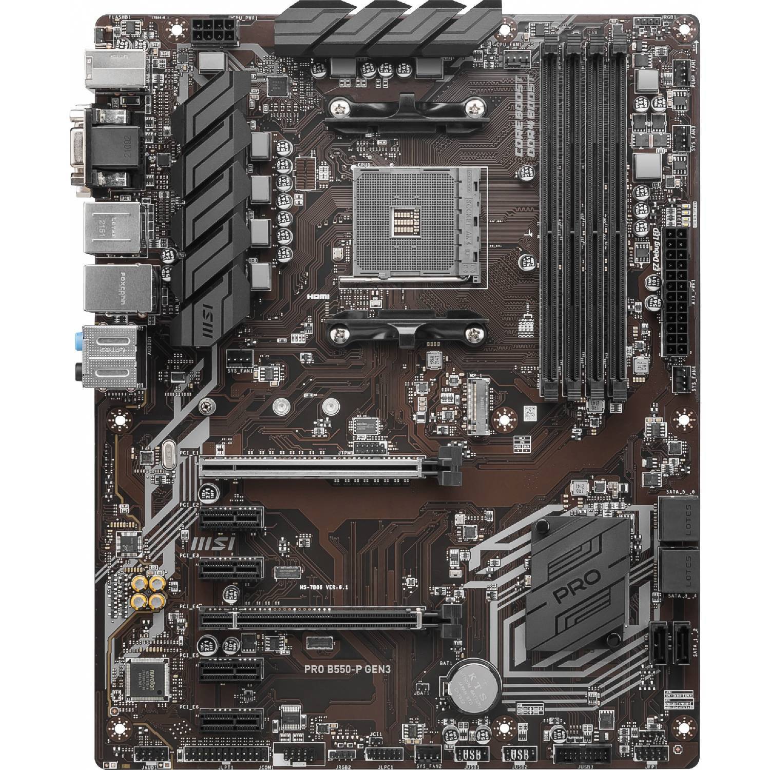 

Материнская плата Msi Pro B550-p Gen3