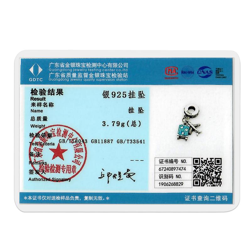 925 Silver Plated Rabbit Charm Beads CZ Owl Butterfly Pendant DIY Jewelry for Women Girls Bangle Bracelets