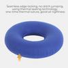 Inflatable Cushion Postpartum Air Pillow Bedsore Pad Relief the Pain Donut Cushion Durable Anti-pressure Pad Hemorrhoid Pillow