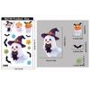 Cute Halloween Window Clings With Ghost Pumpkin Bat Patterns Easy Peel Design For Home Party Decorations