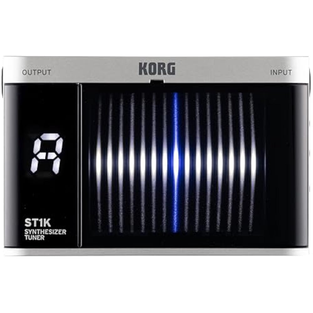 

KORG (KORG) analog synthesizer tuner ST1K ± 0.1 cent ultra-high accuracy tuning/built-in high sen...