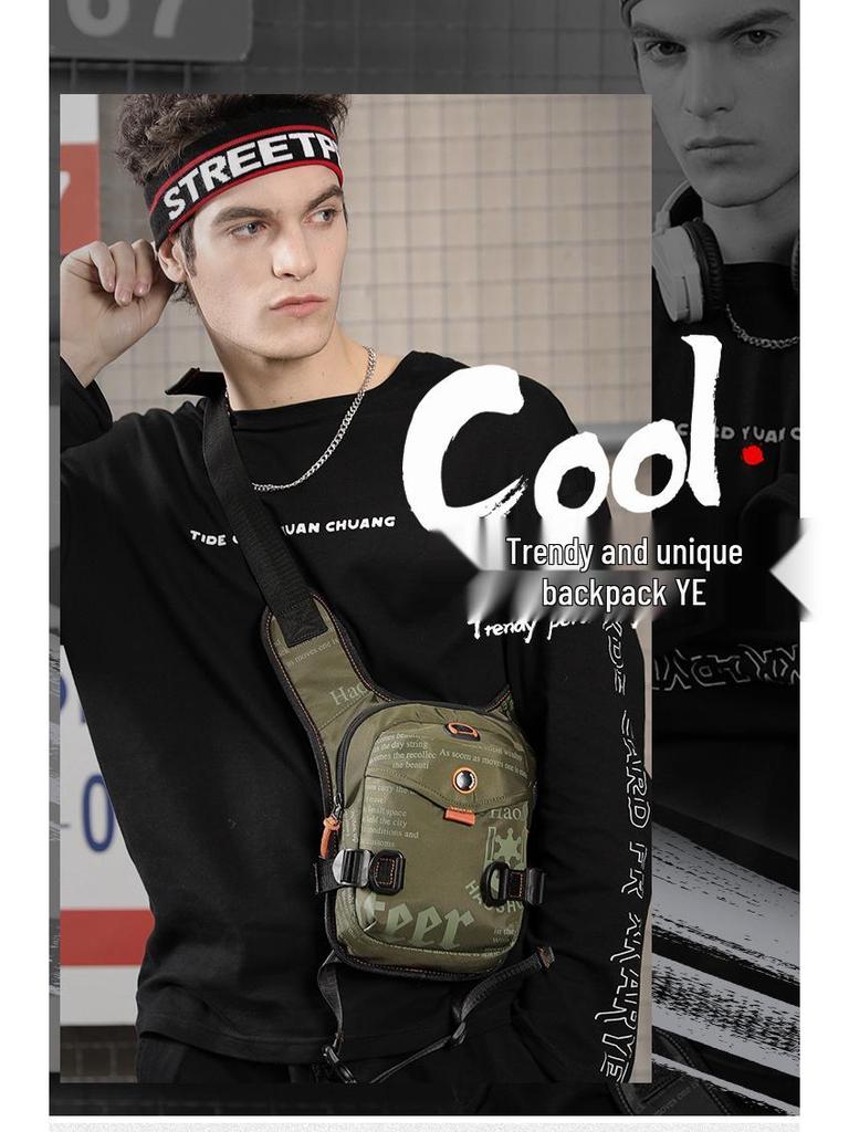 Men's Multifunctional Outdoor Cycling Leg & Chest Bag