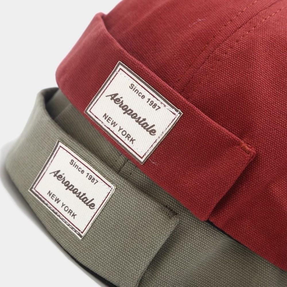 Cotton Melon Skin Hat Brimless Sun Hat Fashion Landlord Cap  Outdoor