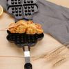 Double-sided Waffle Maker Pan Non-stick Aluminum Griddle Home Kitchen