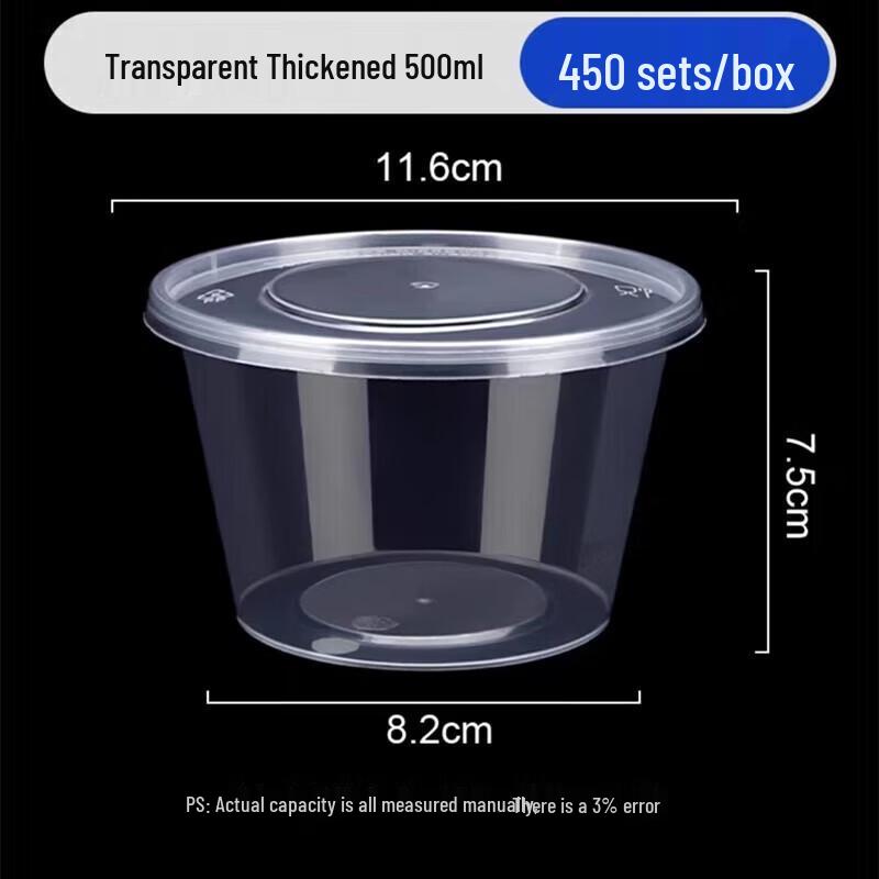Disposable Takeout Food Containers with Lids