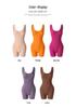 Women's Seamless Nude Bodysuit: Tight-fitting Yoga Wear for Fitness, Running, and Waist Slimming Sportswear.