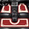 New Chinese-Style Car Floor Mats, Universal, Dirt-Resistant, Earthy Red, with a Sense of Atmosphere, Can Be Cut, Diatomaceous Earth Car Carpet Mats