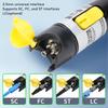 K-C15 Visual Fault Locator 15km 650nm Red Light for Fiber Optic Cable Break Detection with Universal 2.5mm Adapter