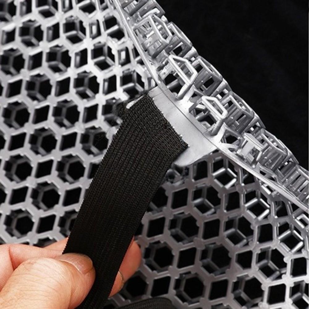 Heat Insulation Breathable Mesh Seat Cover Sunscreen Scooter Seat Cushion Riding