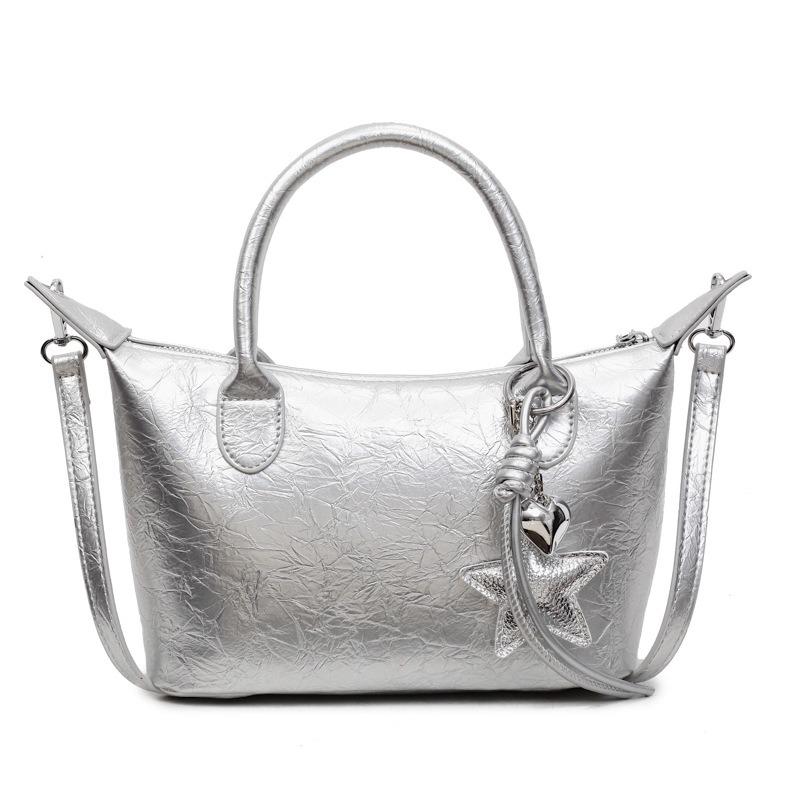 Small Bag Women's New Fashionable Versatile Messenger Bag High-end Sense Portable Small Bag Dumpling Bag