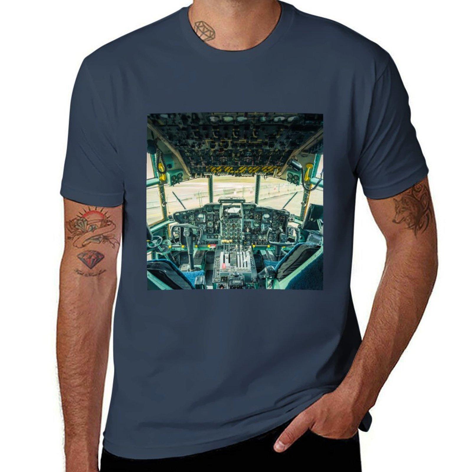 C 130 Hercules TShirt Soft Basic Cotton Short Sleeve Tee S