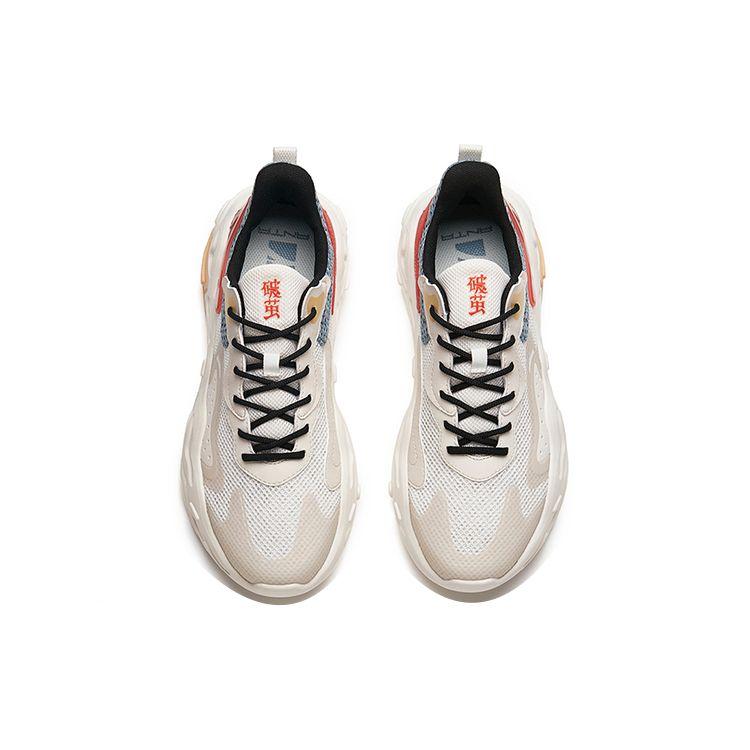 Anta Breakthrough Lightweight Low-Top Sports Casual Shoes Men Sneakers White Gray 112228861-2