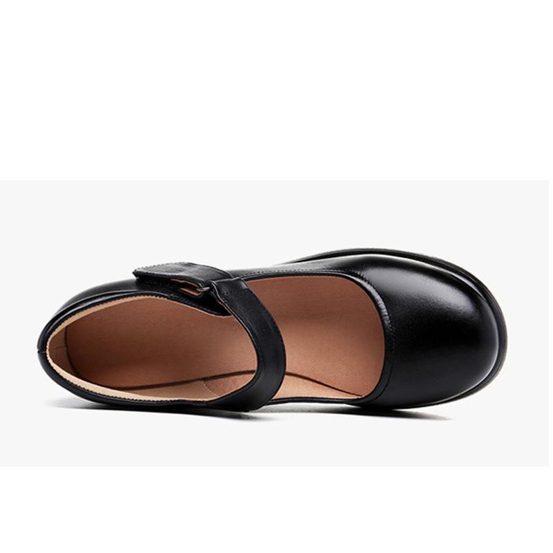 Fashion Wedge Heels Mary Janes Big Size Shoes Women High Heels Pumps For Ladies Office Women 'S Platform Shoes Zapatos