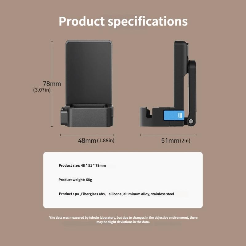 Magnetic Mount Stand Expansion Adapter Universal Compatibility For Pocket 3 Camera Stabilizer Mounts