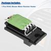 ACROPIX Car HVAC Blower Motor Resistor Heater Fit for Ford Focus 2000-2007 for Ford Transit Connect 2010-2015 NO. YS4Z18591AA - Pack of 1 Black