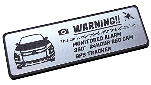 

Honami Works Маленький размер Эмблема безопасности RVR GA Круглосуточное наблюдение Видеорегистратор GPS-трекер Наклейка