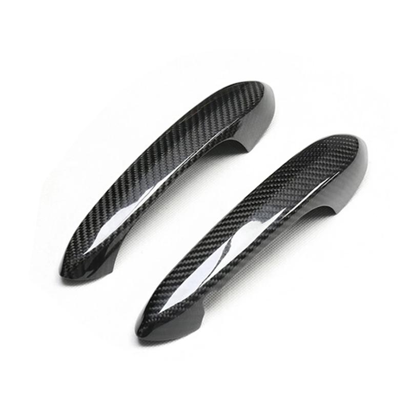 Real Carbon Fiber For BMW Z4/ For Toyota GR Supra A90 MK5 2019-2026 Car Outside Exterior Door Handle Cover Trim Car Accessories