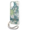 Guess Guhcp13Mhflsn Iphone 13 / 14 / 15 6.1 Zielony/Green Hardcase Flower Strap