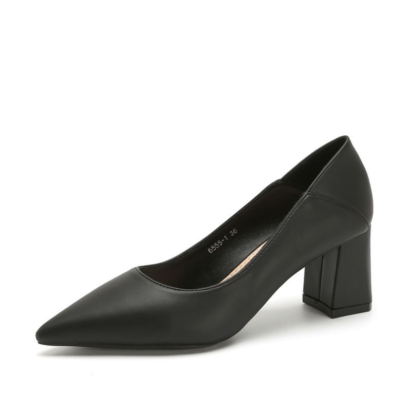 

Дышащая обувь для интервью с двумя видами одежды с неглубоким горлом универсальная рабочая обувь на высоком каблуке универсальные новые модели 40